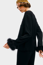 Capricorn Feathers Set - Black