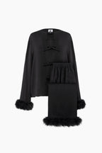 Capricorn Feathers Set - Black