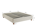 Korall - Cama - Tela - Beige Lino