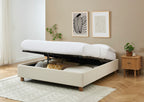 Korall - Cama - Tela - Beige Lino