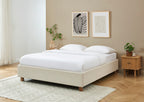 Korall - Cama - Tela - Beige Lino