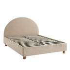 Taijo - Bed - Velvet - Sand Beige