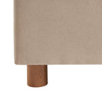 Taijo - Bed - Velvet - Sand Beige