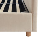 Taijo - Bed - Velvet - Sand Beige
