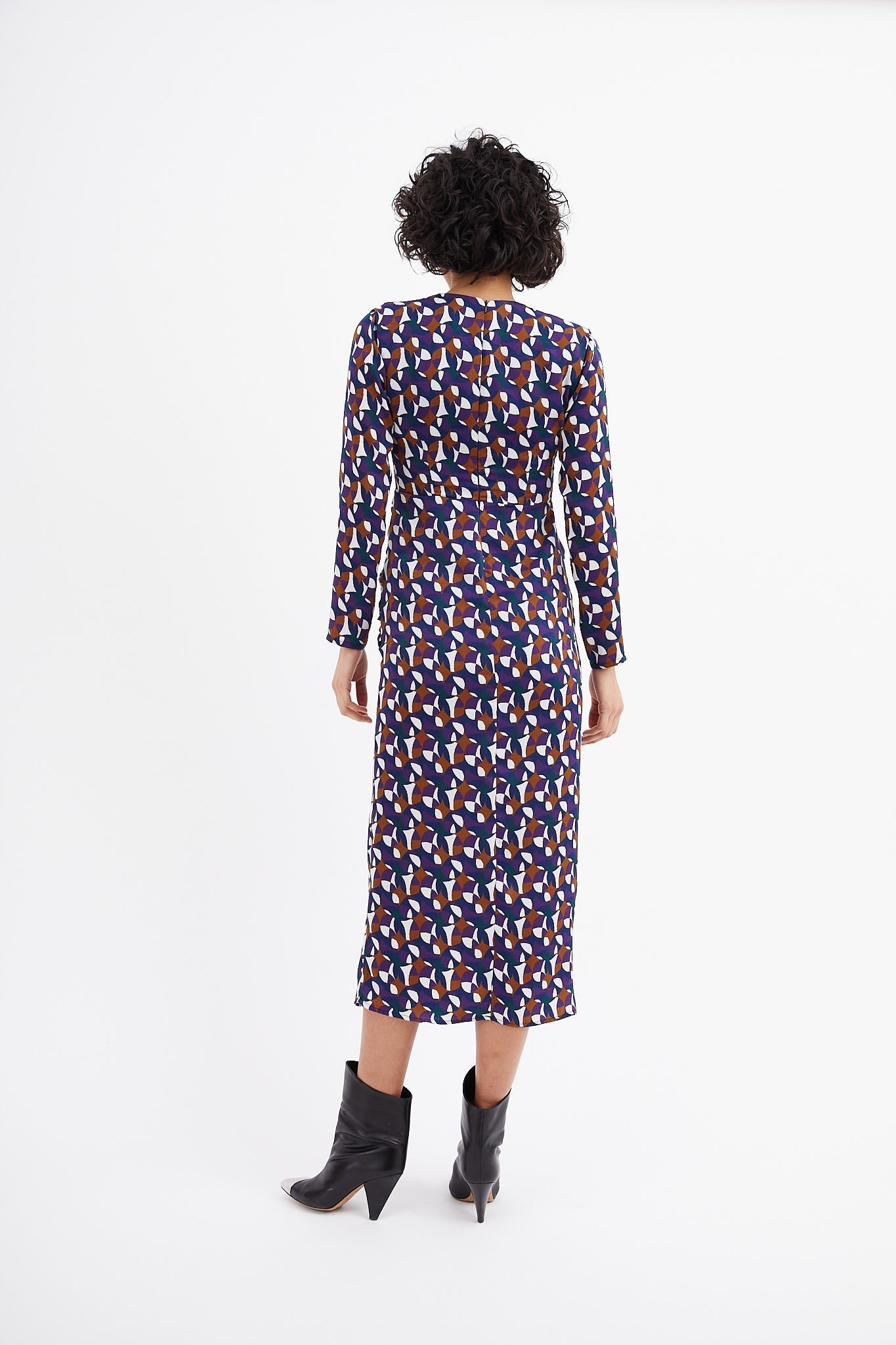 Robe Beky Midi Circo Morado