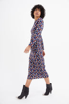 Robe Beky Midi Circo Morado