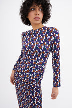 Robe Beky Midi Circo Morado
