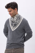Small Angy Bandana - White Black - Men