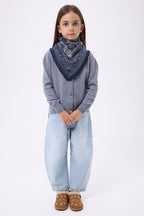 Small Apollon Bandana - Navy Blue - Kids