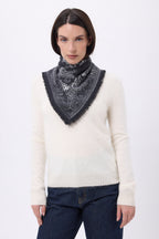 Petit Bandana Apollon - Noir - Femme
