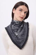 Petit Bandana Apollon - Noir - Femme
