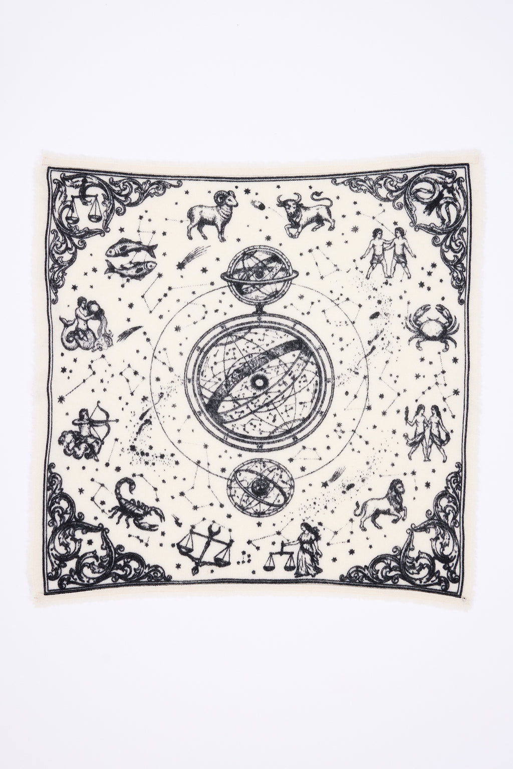 Petit Bandana Astral - Blanc - Femme