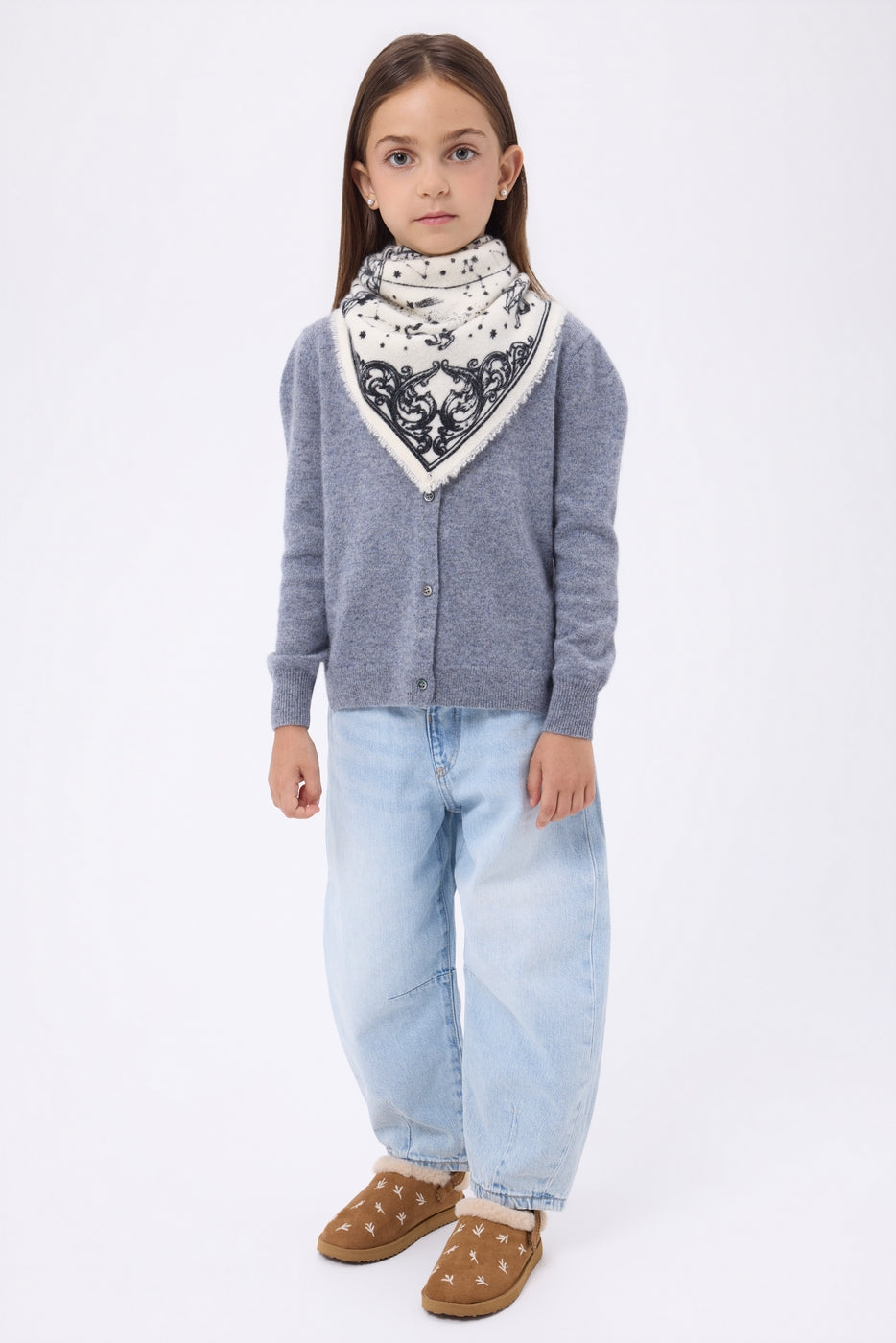 Petit Bandana Astral - Blanc - Enfant