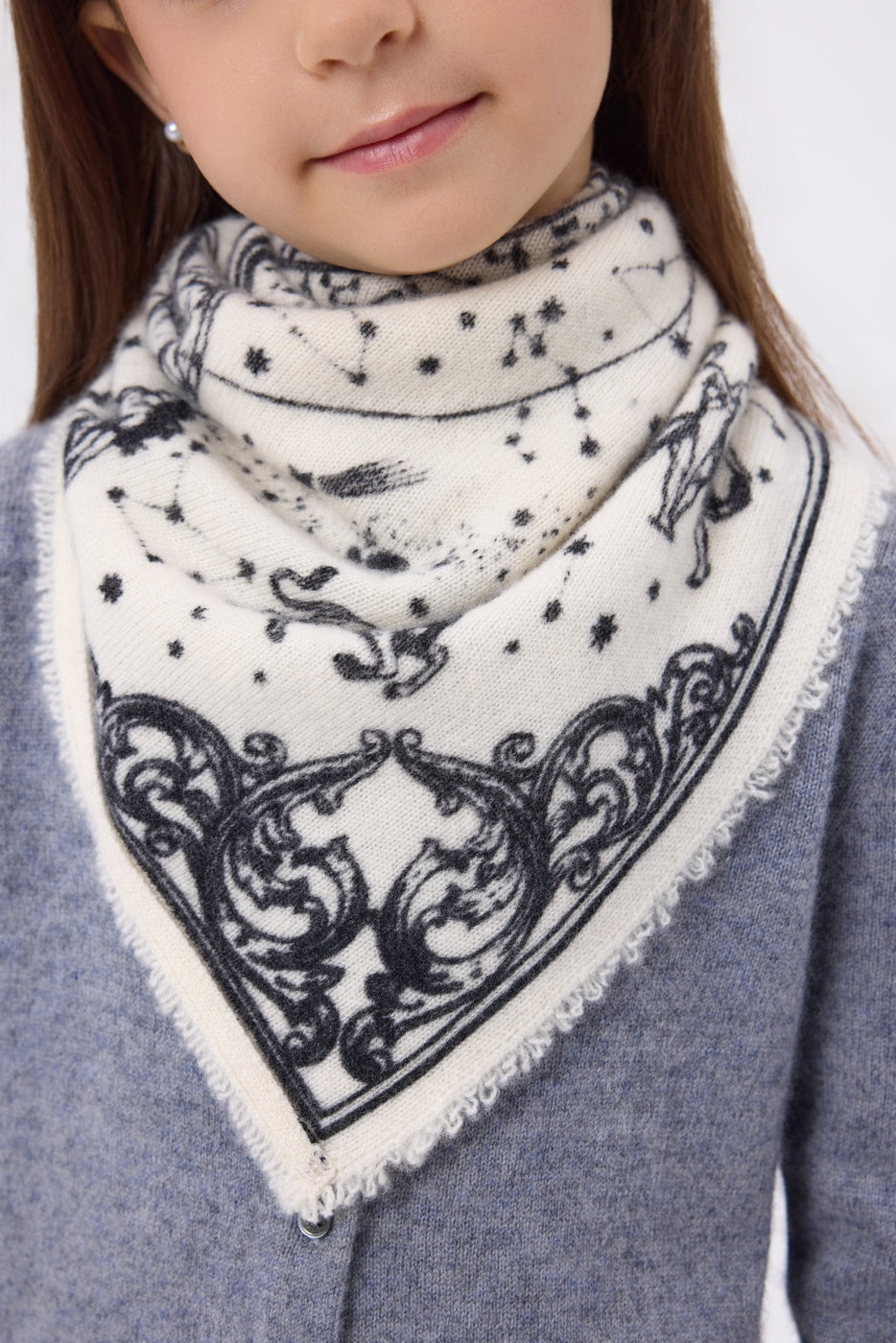 Petit Bandana Astral - Blanc - Enfant