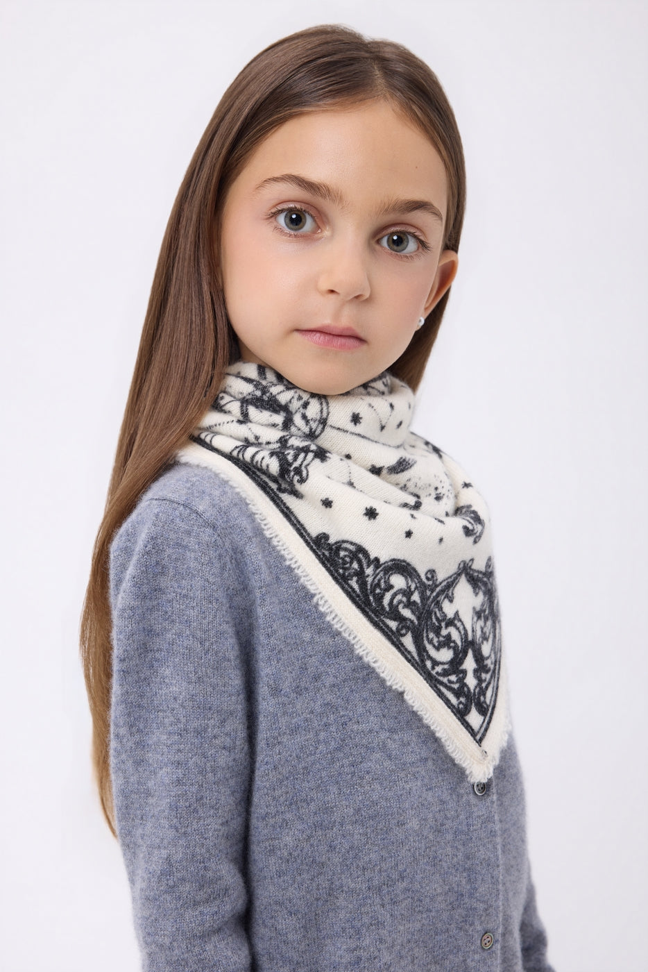 Petit Bandana Astral - Blanc - Enfant
