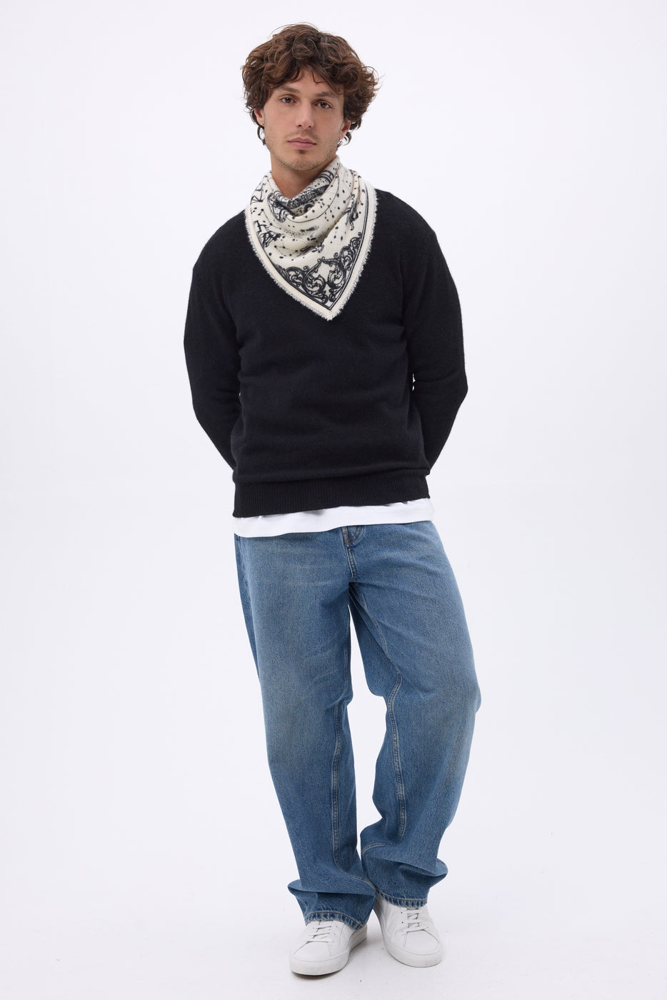Bandana Astral pequeño - Blanco - Hombre