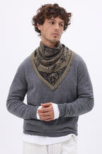 Petit Bandana Astral - Khaki Chine - Homme