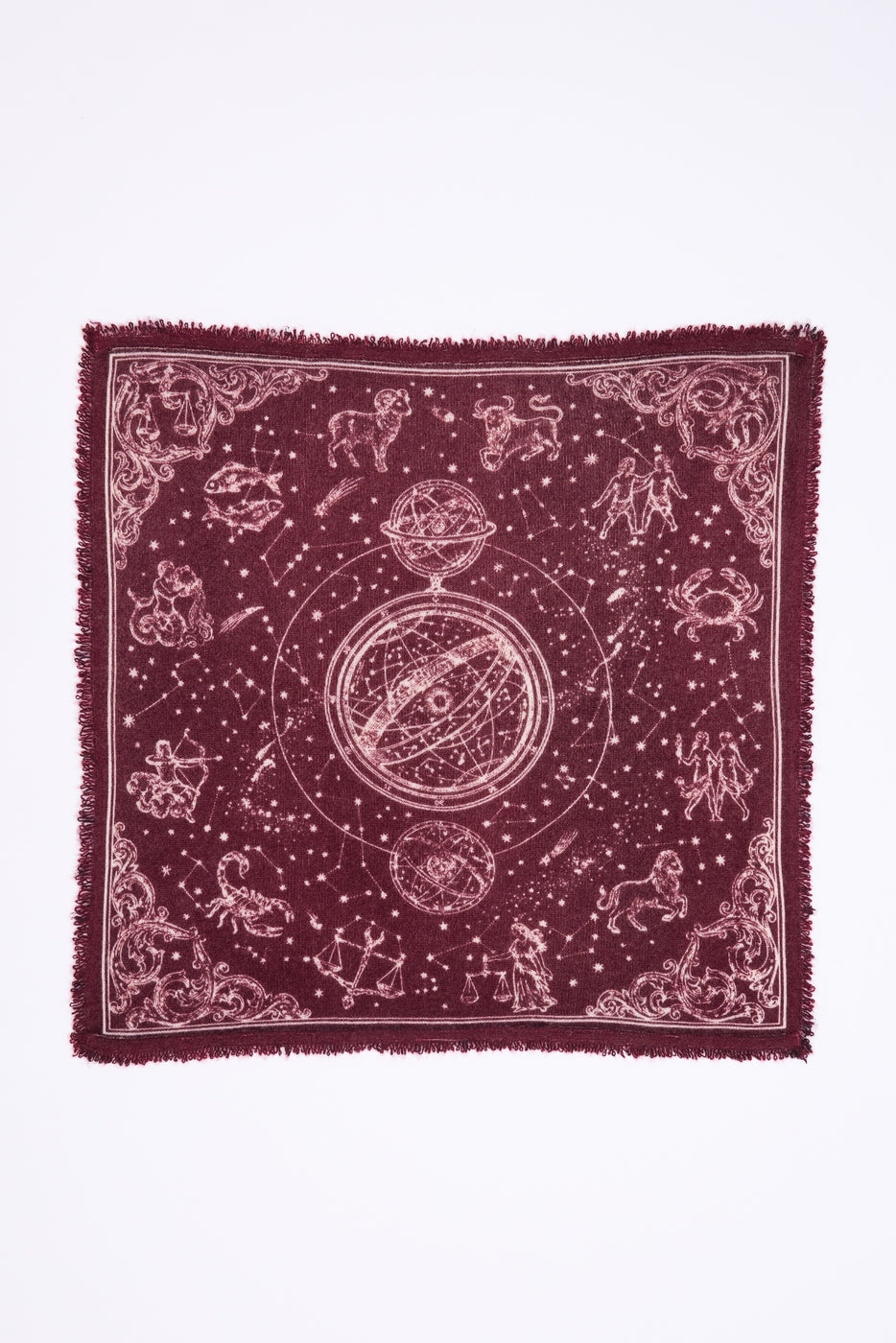 Petit Bandana Astral - Bordeaux - Femme