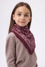 Petit Bandana Astral - Bordeaux - Enfant