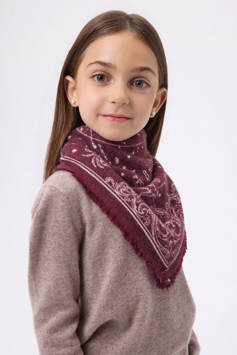 Petit Bandana Astral - Bordeaux - Enfant