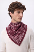 Petit Bandana Astral - Bordeaux - Homme