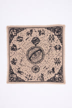Petit Bandana Astral - Beige Creme - Femme