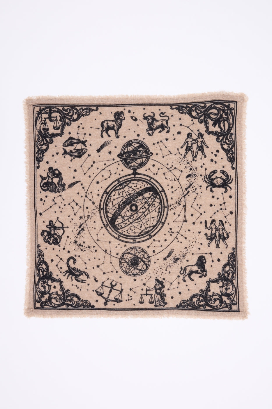 Petit Bandana Astral - Beige Creme - Femme