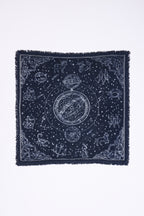 Small Astral Bandana - Navy Blue - Women