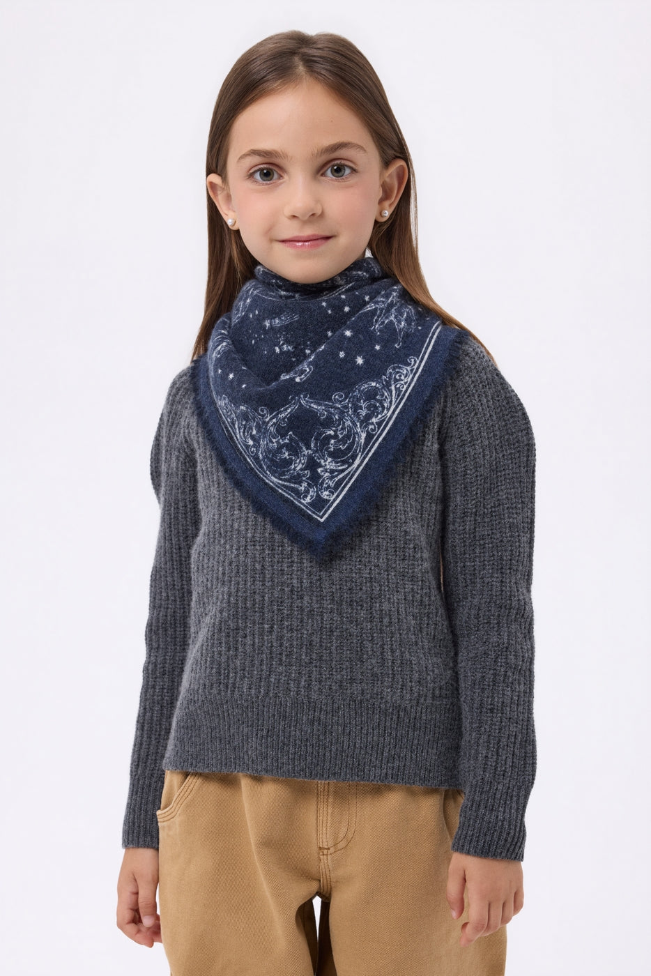 Bandana pequeño Astral - Azul marino - Niño