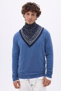 Petit Bandana Dotty - Bleu Marine - Homme