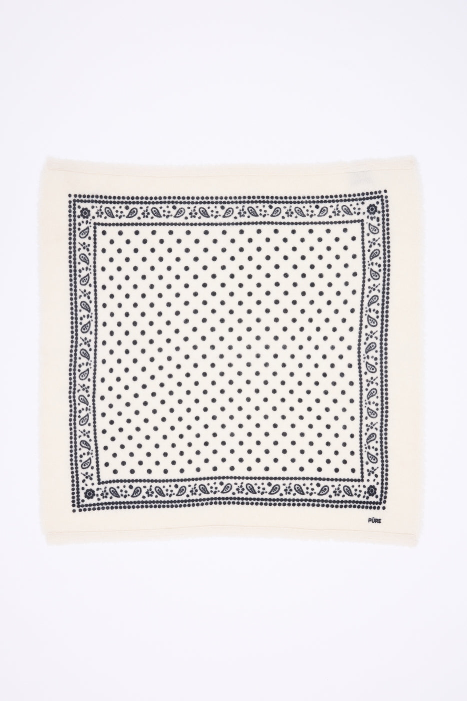 Bandana pequeño Dotty - Blanco - Mujer