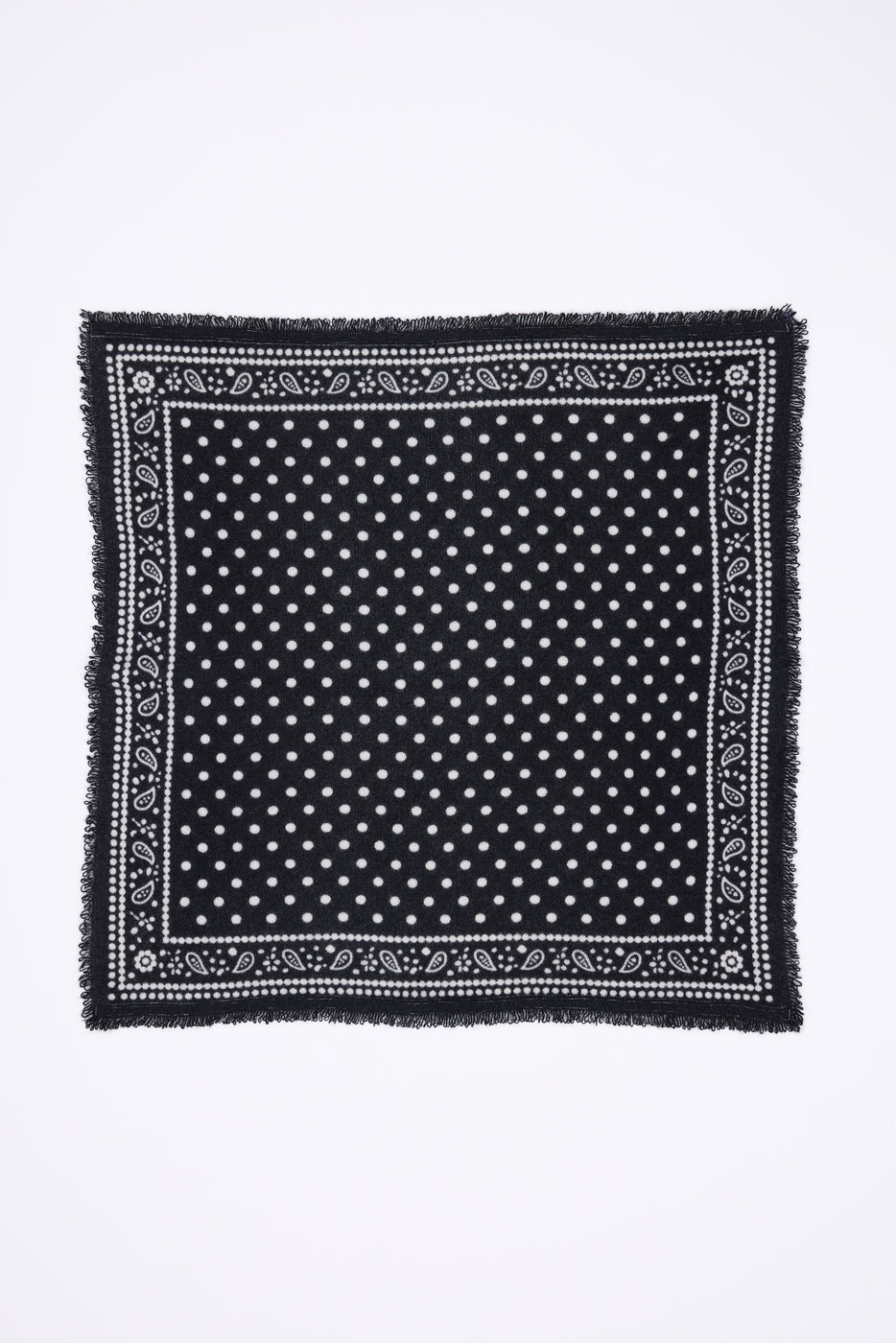 Small Dotty Bandana - Black - Kids