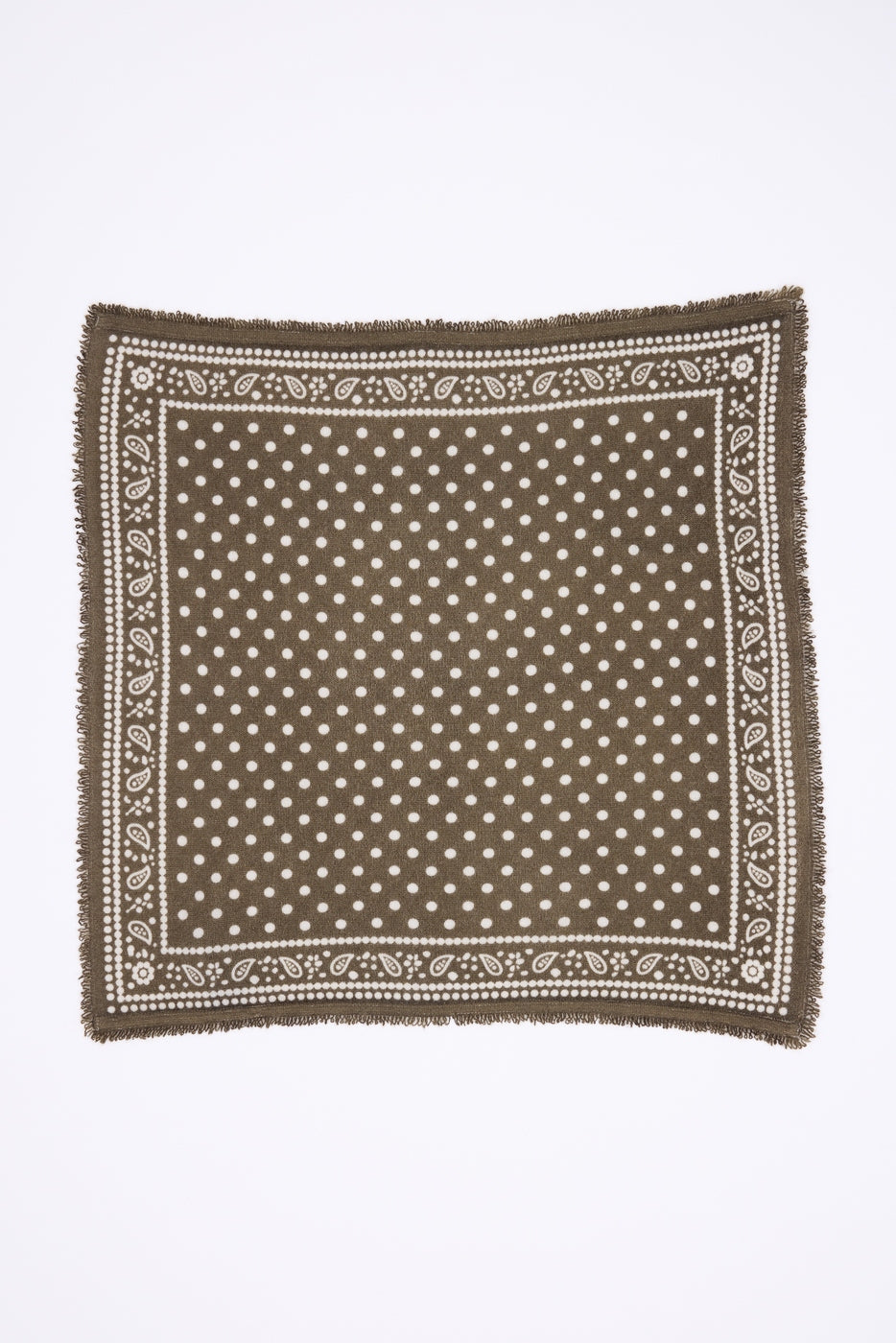 Small Dotty Bandana - Heather Khaki - Women