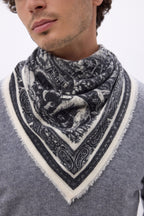 Petit Bandana Grande Serre - Noir - Homme