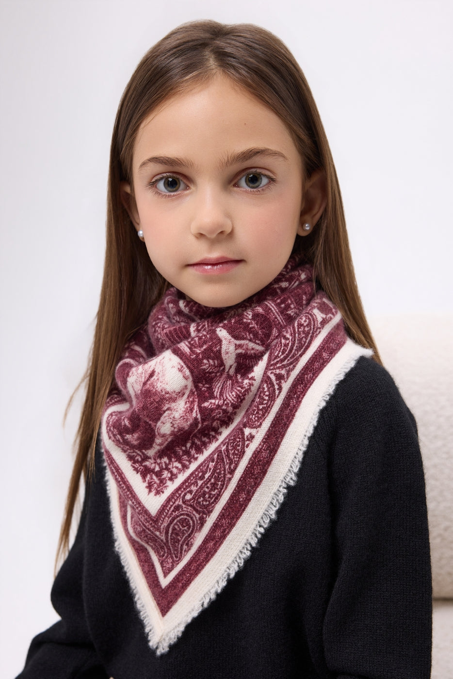 Petit Bandana Grande Serre - Bordeaux - Enfant