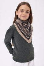 Small Grande Serre Bandana - Cream Beige - Kids
