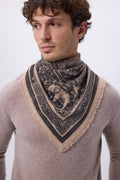 Small Grande Serre Bandana - Cream Beige - Men