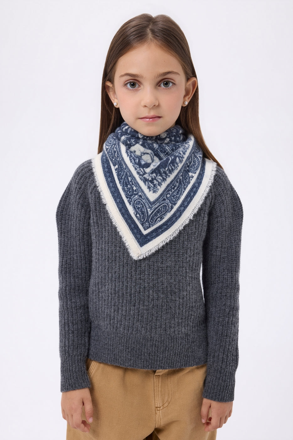 Petit Bandana Grande Serre - Bleu Marine - Enfant
