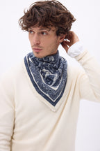 Petit Bandana Grande Serre - Bleu Marine - Homme