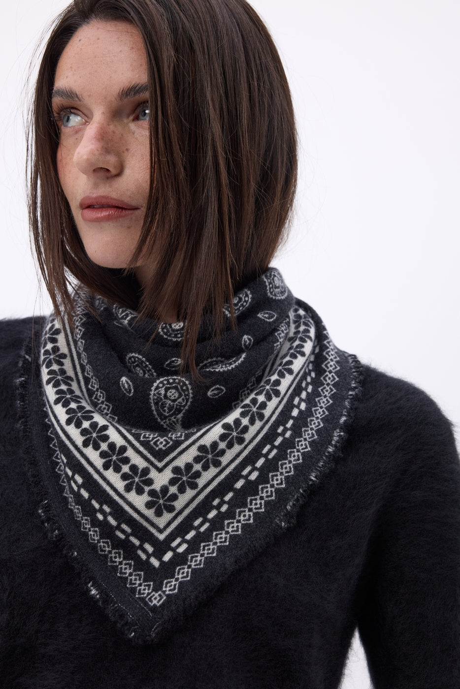 Petit Bandana Peppy - Noir - Femme