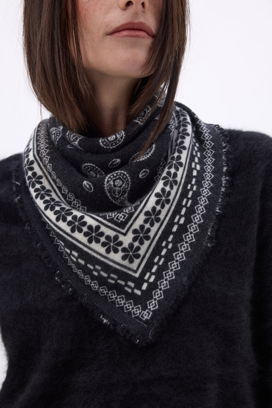 Petit Bandana Peppy - Noir - Femme