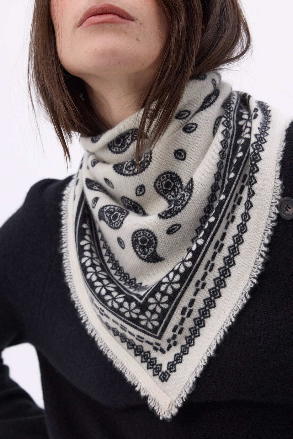 Petit Bandana Peppy - Blanc - Femme