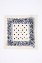 Petit Bandana Presley - Blanc Bleu Marine - Femme