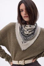 Small Presley Bandana - Neutral Black - Women