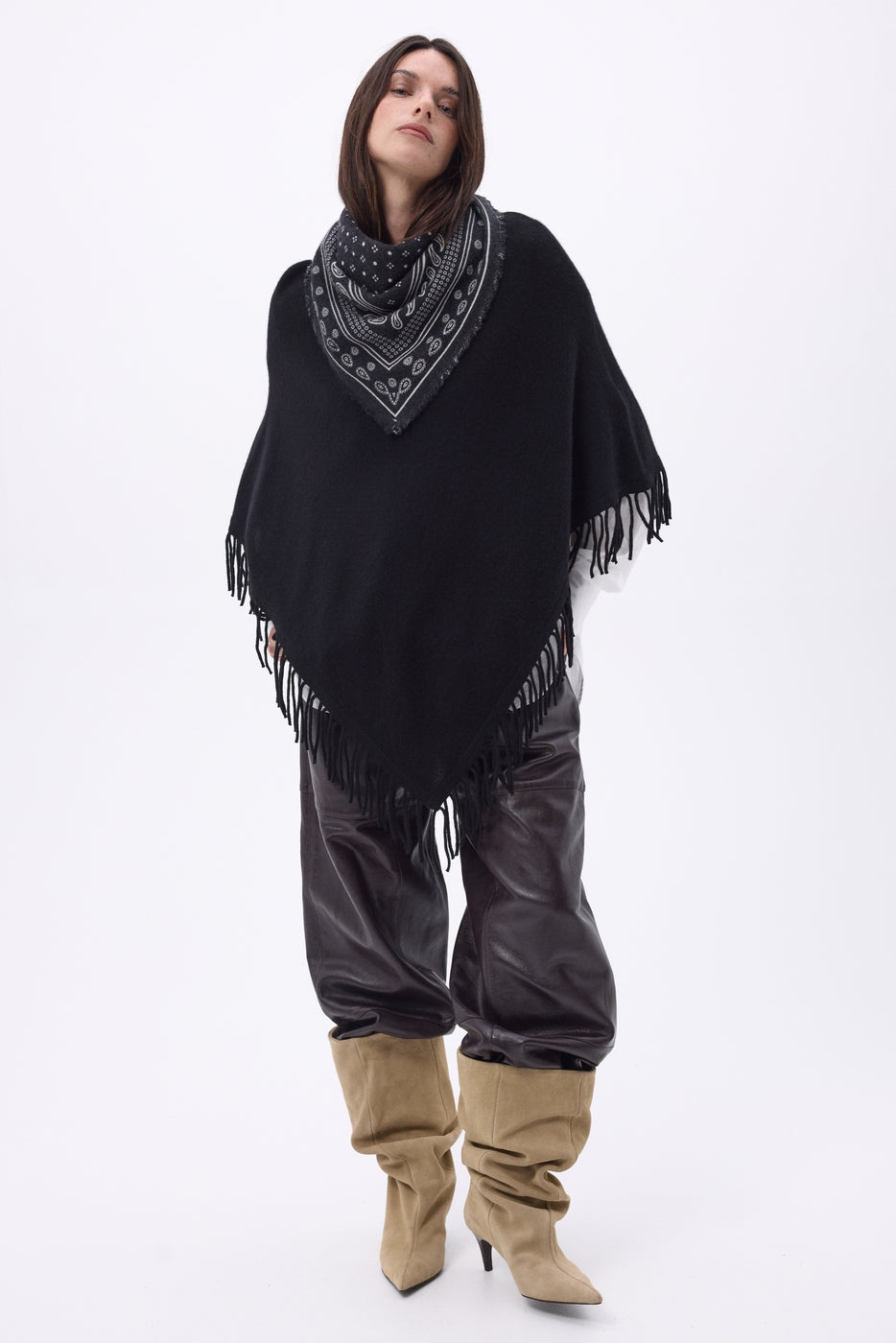 Bandana pequeño Quantico - Negro - Mujer