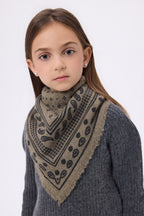 Petit Bandana Quantico - Khaki Chine - Enfant