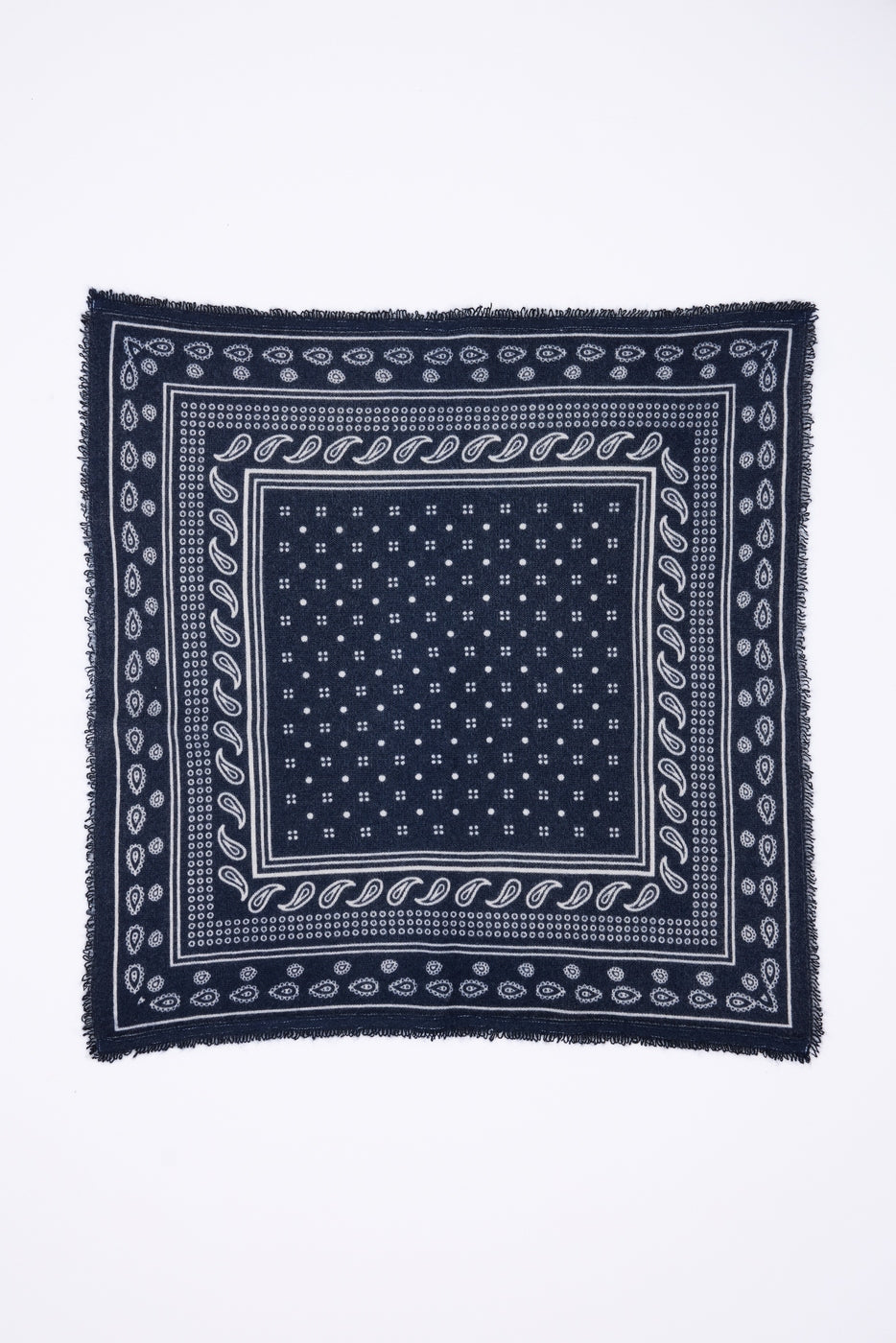 Piccolo bandana Quantico - Blu navy - Uomo - 100% cashmere
