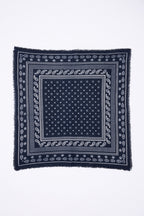 Piccolo bandana Quantico - Blu navy - Uomo - 100% cashmere