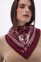 Petit Bandana Rodéo Small Rodeo - Bordeaux - Femme