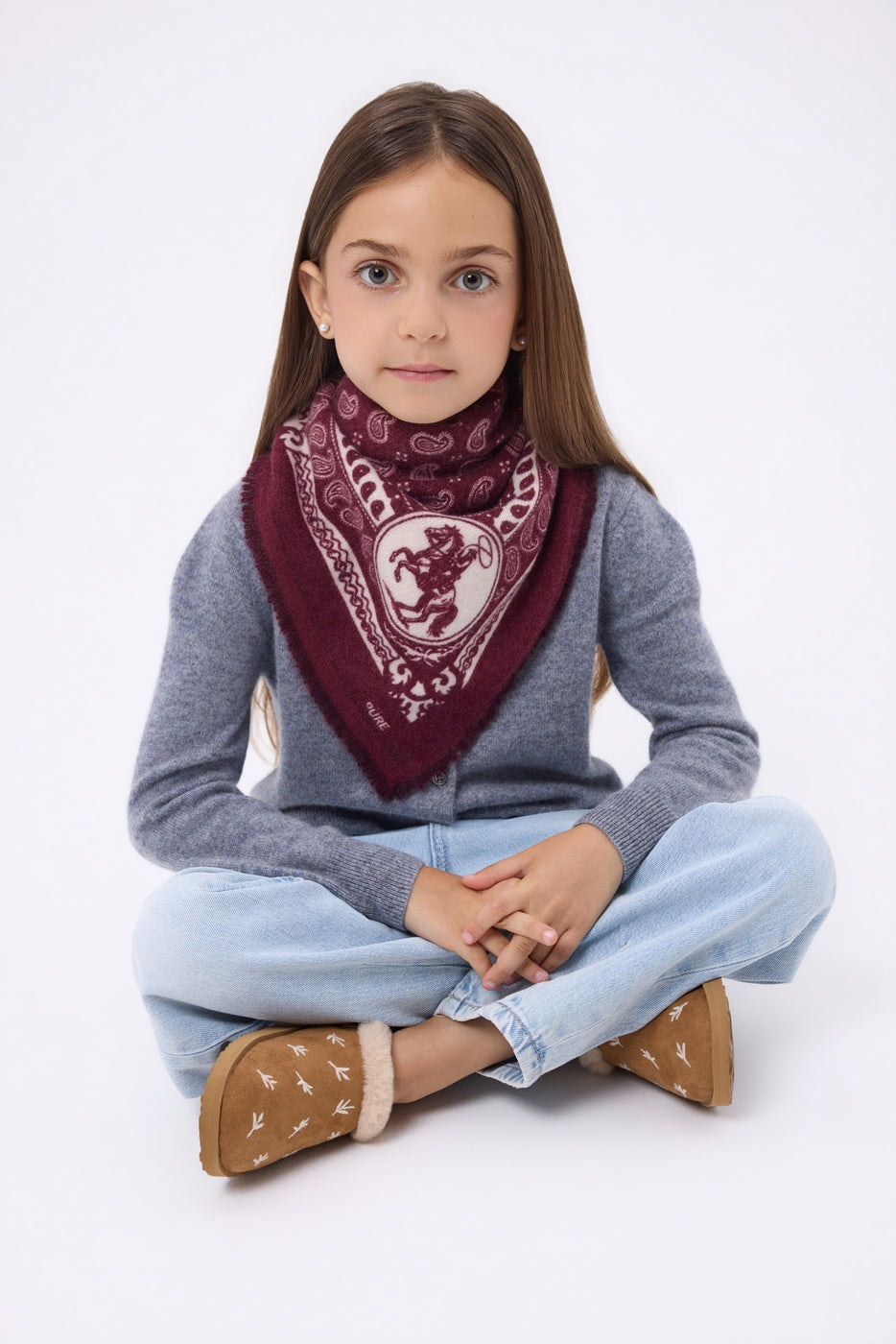 Petit Bandana Rodéo Small Rodeo - Bordeaux - Enfant